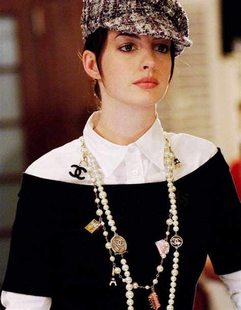 the devil wears prada chanel necklace|the devil wears prada photos.